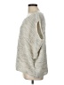 Eileen Fisher Metallic Silver Poncho Size L - photo 5