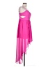 BCBGeneration 100% Recycled Polyester Pink Cocktail Dress Size 10 - photo 4
