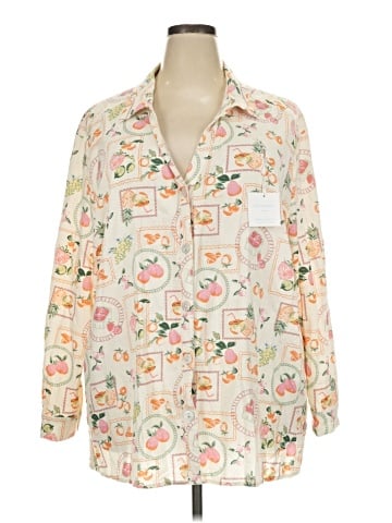Cynthia Rowley TJX Long Sleeve Blouse (view 1)