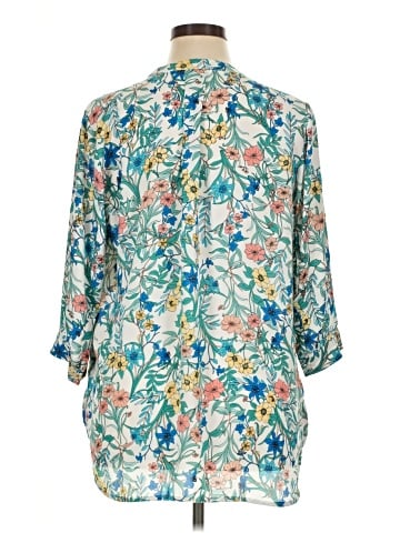 Violet & Claire 3/4 Sleeve Blouse (view 2)