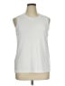 Athleta White Sleeveless Blouse Size XL - photo 1