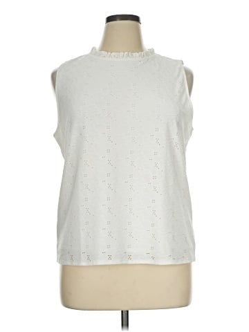 Ann Taylor Factory Sleeveless Blouse (view 1)