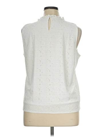 Ann Taylor Factory Sleeveless Blouse (view 2)