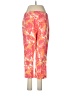 J.Jill Print Pink Active Pants Size 8 Petite - photo 2