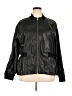 Calvin Klein 100% Polyurethane Solid Black Jacket Size XL (estimated) - photo 1