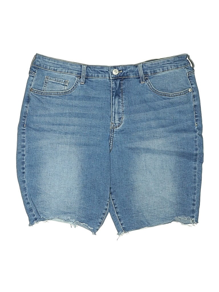 Pre-owned Wonderly Denim Shorts In Blue