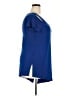 Sympli 100% Polyester Blue Short Sleeve Top Size 14 - photo 4
