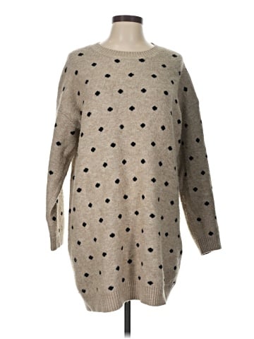 Hem & Thread Pullover Sweater (view 1)