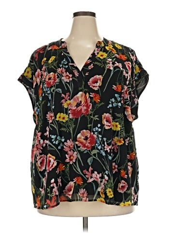 Vince Camuto Short Sleeve Blouse (view 1)