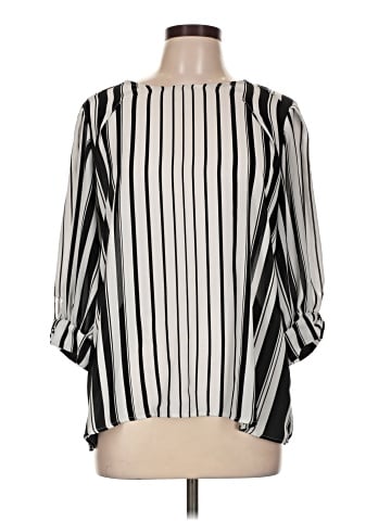 Worthington 3/4 Sleeve Blouse (view 1)