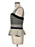 Express Stripes Ivory Sleeveless Top Size L - photo 5
