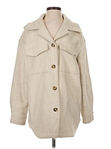 Line & Dot Coat (view 1)