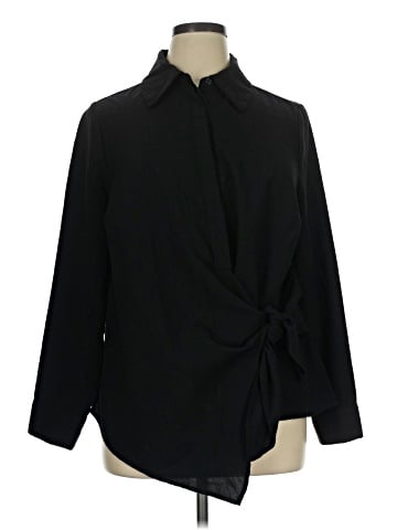 ELOQUII 3/4 Sleeve Blouse (view 1)