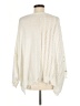 Pol 100% Polyester Stars Ivory Pullover Sweater Size M - photo 2
