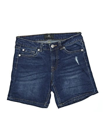 7 For All Mankind Denim Shorts (view 1)