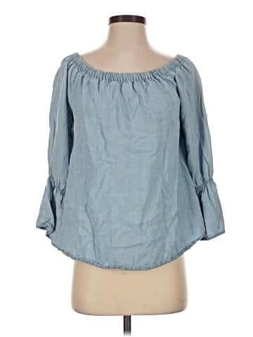 Sanctuary 3/4 Sleeve Blouse (view 1)