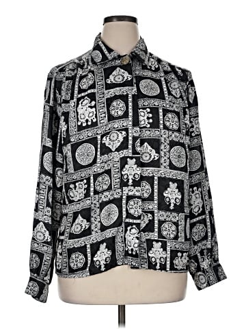 Notations Long Sleeve Blouse (view 1)