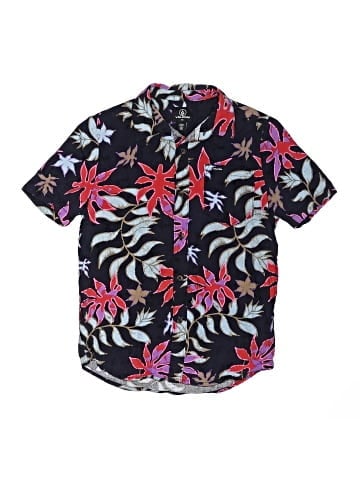 Volcom Short Sleeve Button-Down Shirt (view 1)