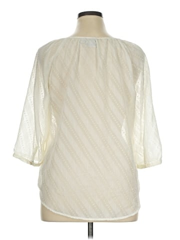 St. John's Bay 3/4 Sleeve Blouse (view 2)