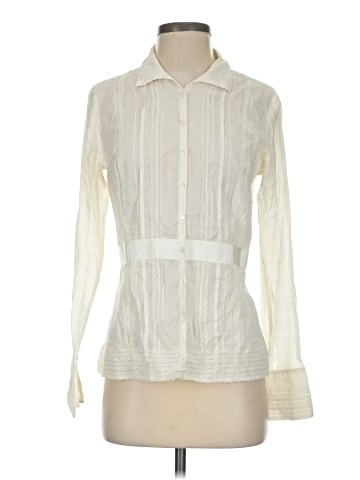 Ann Taylor LOFT Long Sleeve Blouse (view 1)