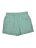 Nike 100% Polyester Solid Green Athletic Shorts Size M - photo 1