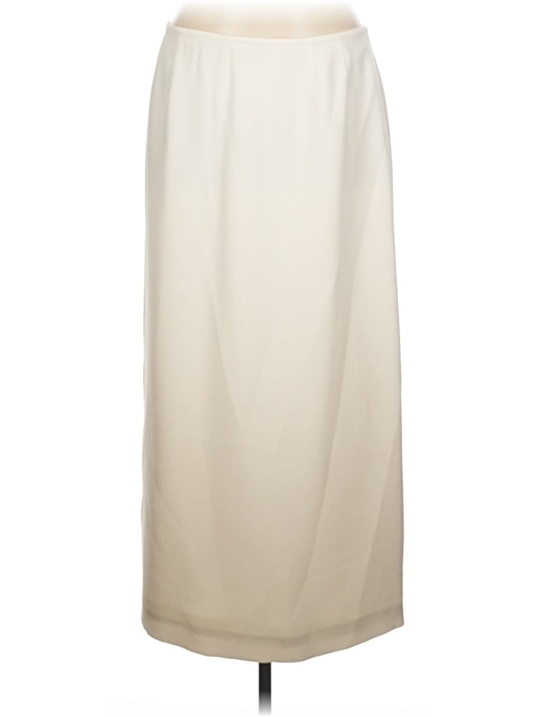 Pre-owned Le Suit Formal Skirt In Ivory