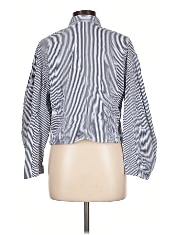 Gap 3/4 Sleeve Button-Down Shirt (view 2)