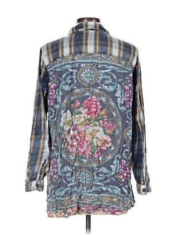 Soft Surroundings Long Sleeve Button-Down Shirt (view 2)