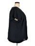 CeCe Black Short Sleeve Blouse Size 2X - photo 4