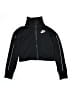 Nike 100% Polyester Black Track Jacket Size L (youth) - photo 1