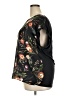 DR2 100% Polyester Black Short Sleeve Blouse Size XXL - photo 5