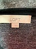 Ann Taylor LOFT Black Long Sleeve Top Size L - photo 7