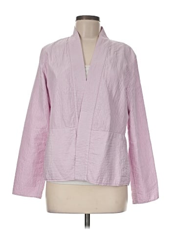 Eileen Fisher Long Sleeve Silk Top (view 1)