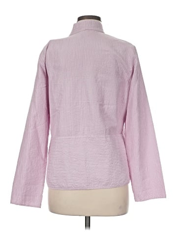 Eileen Fisher Long Sleeve Silk Top (view 2)