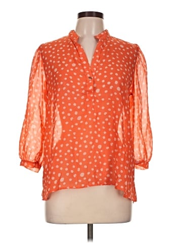 Charming Charlie 3/4 Sleeve Blouse (view 1)
