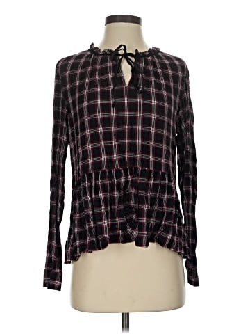Ann Taylor LOFT Long Sleeve Polo (view 1)