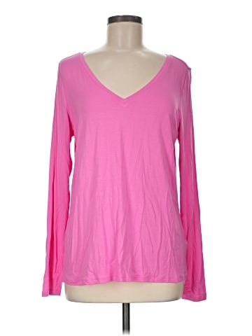 G by Giuliana Rancic Long Sleeve T-Shirt (view 1)