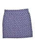 Kim Rogers Print Blue Skort Size 10 - photo 1