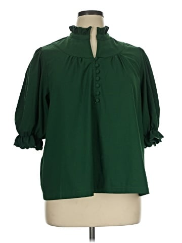 Pomander Place 3/4 Sleeve Blouse