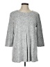 Zozo Metallic Silver Pullover Sweater Size L - photo 1