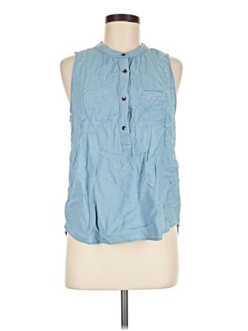 Splendid Sleeveless Button-Down Shirt (view 1)