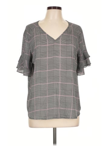 Worthington Short Sleeve Blouse (view 1)