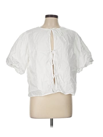 Abercrombie & Fitch Short Sleeve Blouse (view 1)