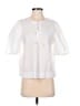 Ann Taylor LOFT White 3/4 Sleeve Blouse Size Med Petite - photo 1