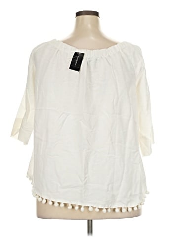 Ashley Stewart 3/4 Sleeve Blouse (view 2)
