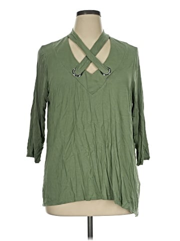 Cable & Gauge 3/4 Sleeve T-Shirt (view 1)