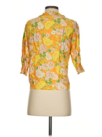 Sanctuary 3/4 Sleeve Blouse (view 2)