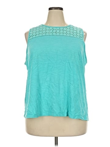 St. John's Bay Sleeveless Blouse (view 1)