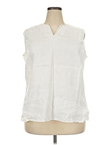 Laura Ashley Sleeveless Blouse (view 1)