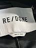 RE/DONE 100% Leather Black Leather Jacket Size S - photo 6
